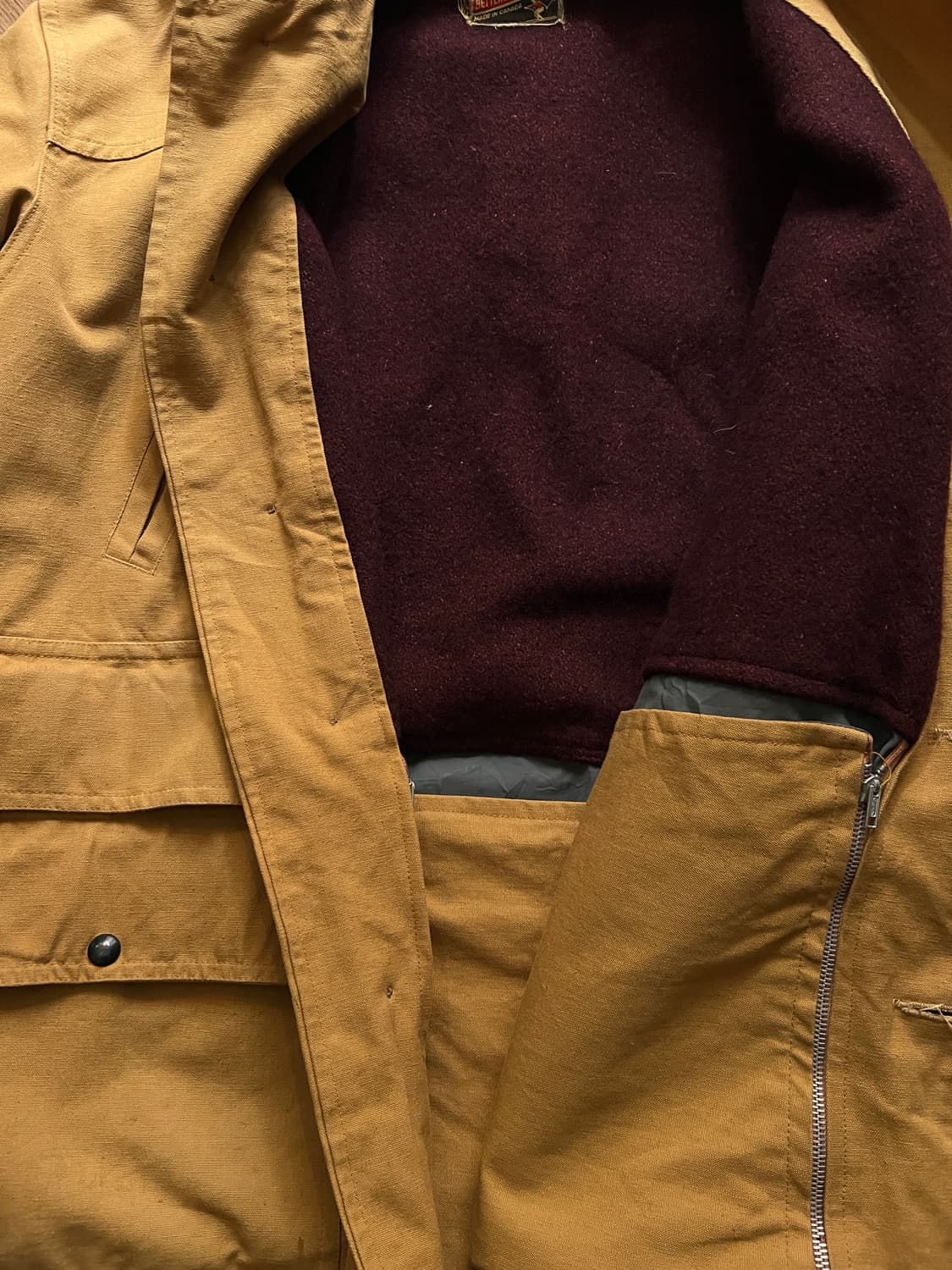 [XL]80's Made in Canada 헤비 헌팅자켓 상품이미지7