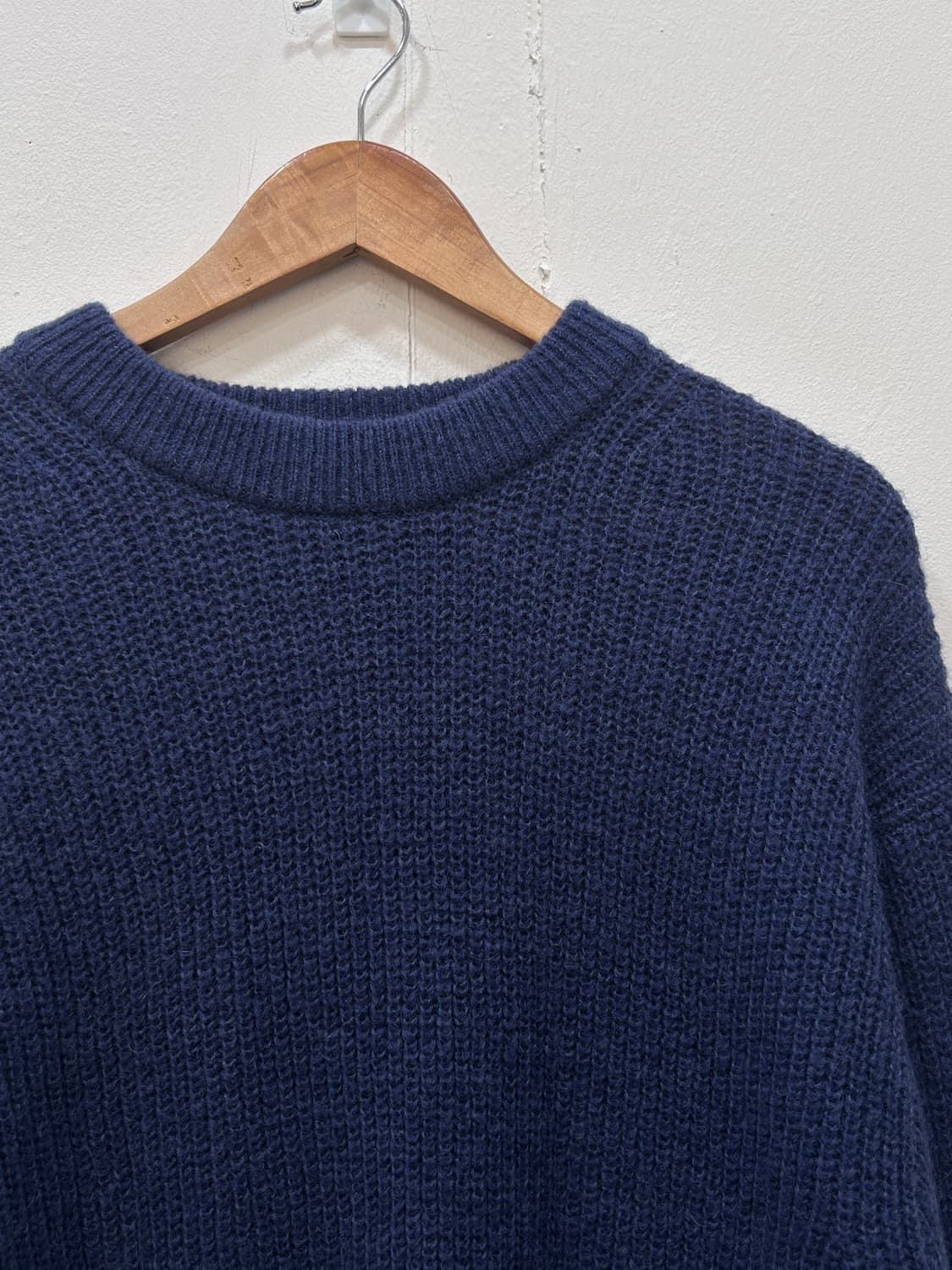 베르노 알파카 울 니트 남성 L 100사이즈 네이비 상품이미지3