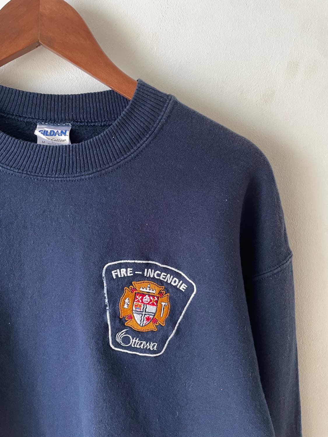 Canada Vintage fire fighter Sweatshirt 상품이미지3