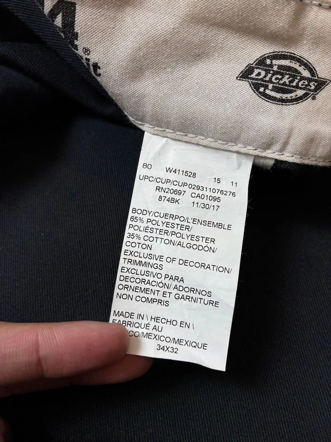 디키즈 21ss 874 워크 웨어 스트레이트 팬츠 PN7298 상품이미지9