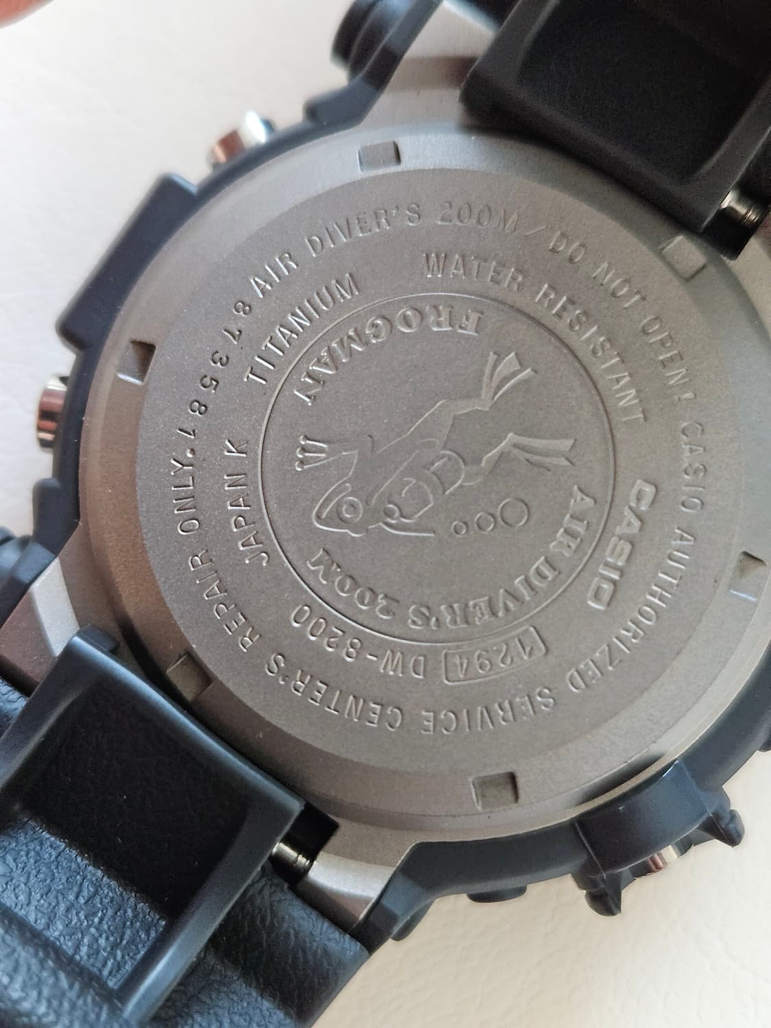 지샥 G-SHOCK 프로그맨 DW-8200 정번 상품이미지5