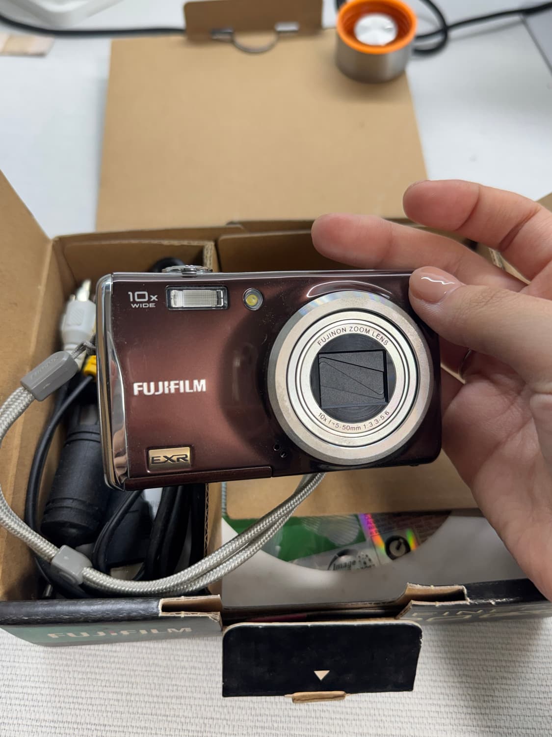 후지필름 Finepix F70 EXR 카메라 박스 파인픽스 f7 상품이미지3