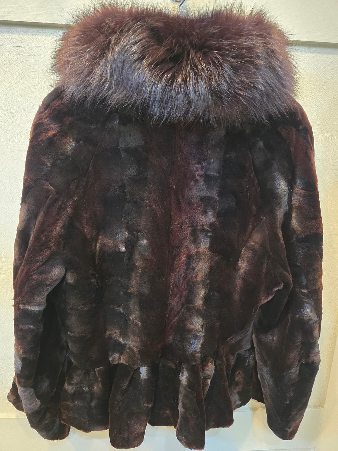 IZZZAT BABA 폭스퍼 밍크코트 상품이미지5