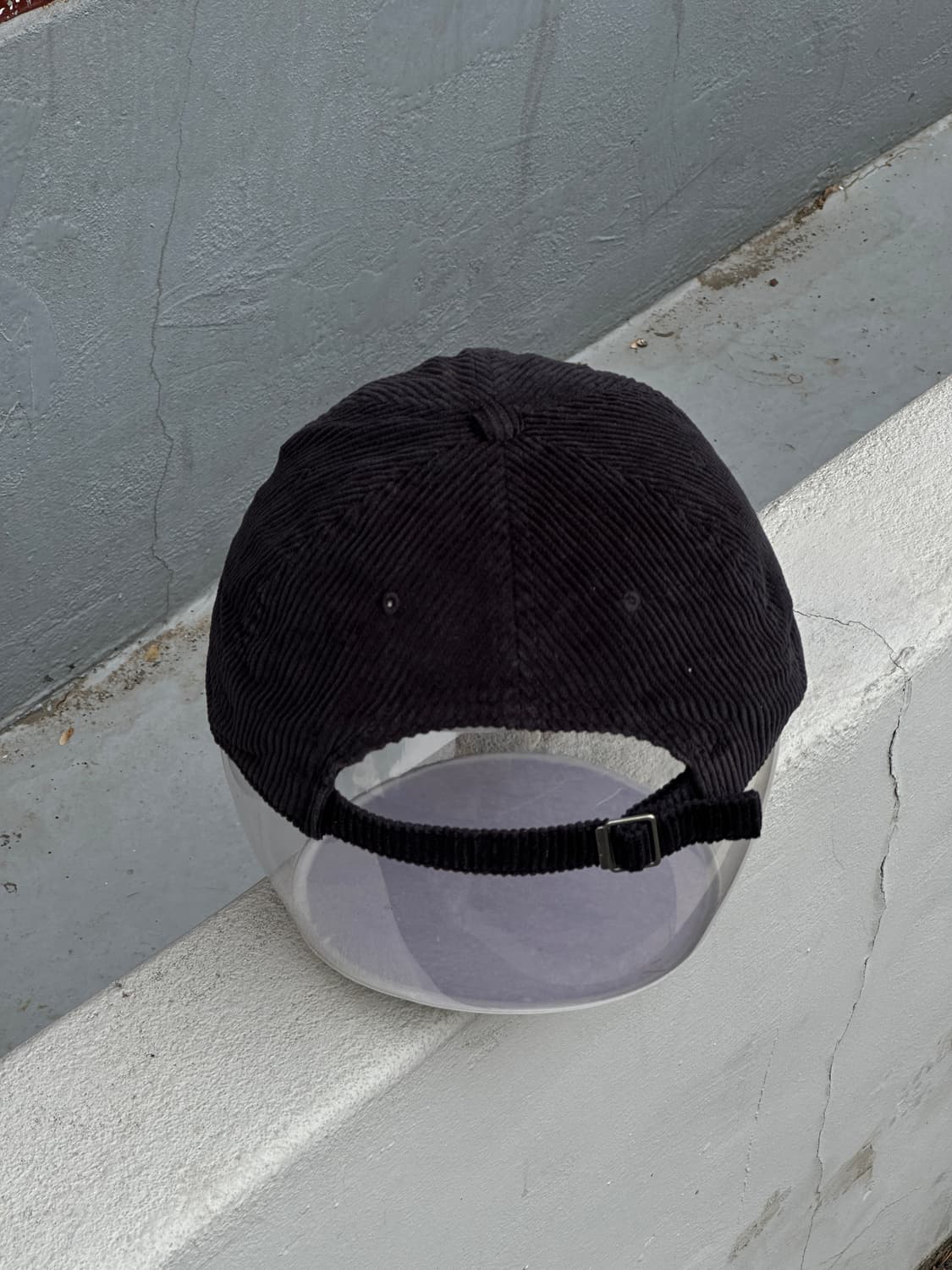[M-L] 나이키 코듀로이 블랙 볼캡 모자 상품이미지4