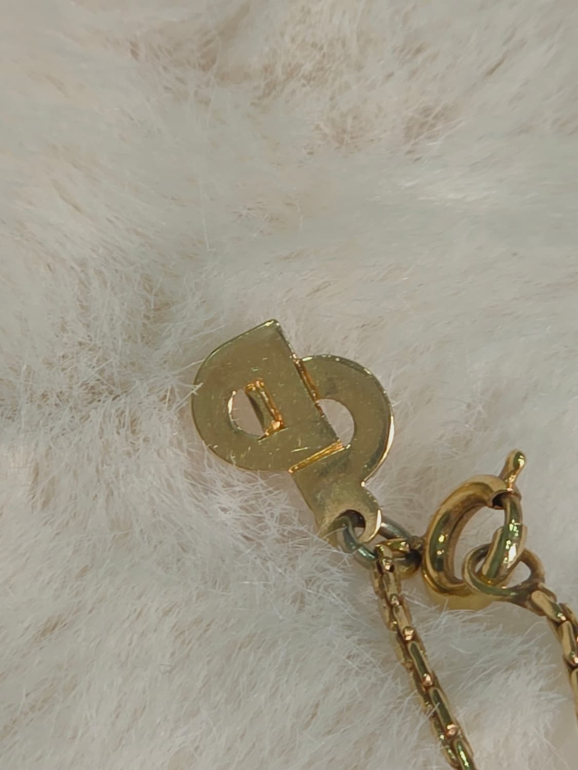 디올 금장 cd로고 큐빅 목걸이 예리목걸이 상품이미지6