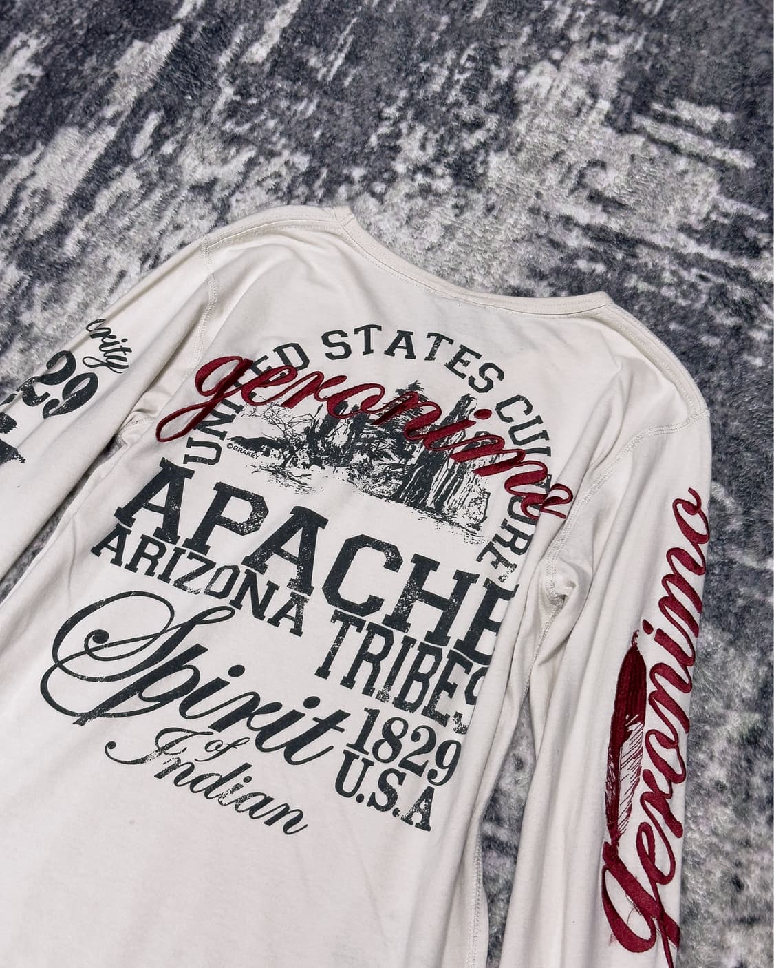 {GERONIMO} Apache Indian Graphic L/S  상품이미지7
