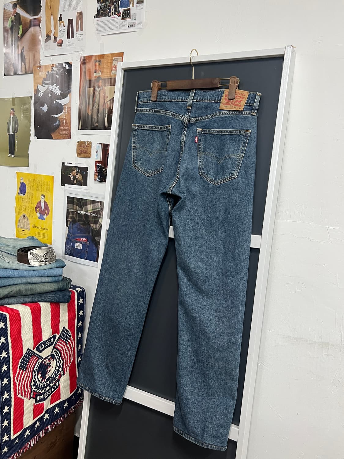 Levis 리바이스 505 레귤러 스트레이트 데님 팬츠 상품이미지1