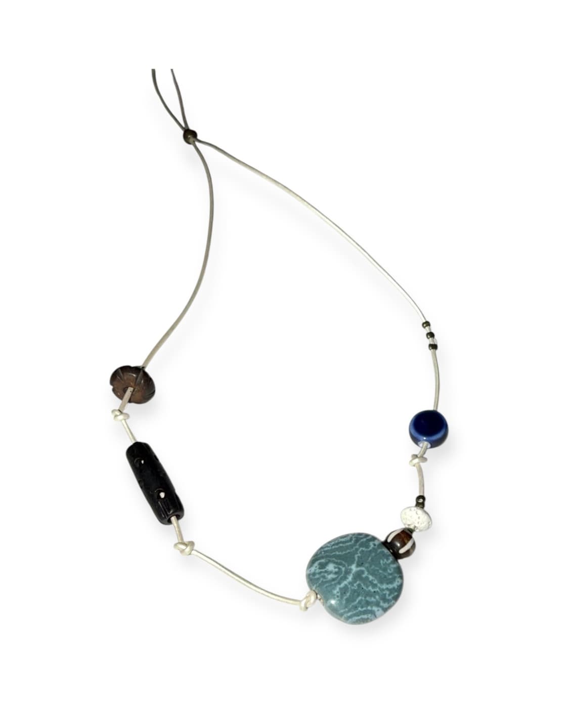 [rrrocn] knotted necklace waves 상품이미지1