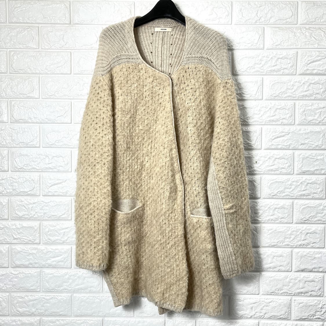 시스템 알파카 가디건 90 상품이미지1