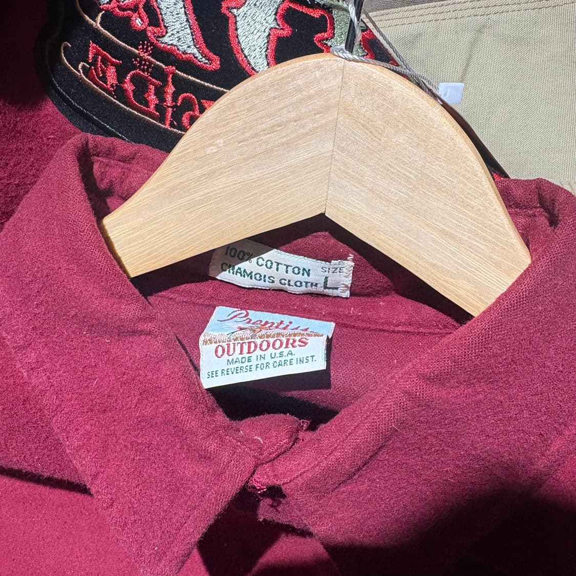 USA 자수 커스텀 빈티지 코튼셔츠 상품이미지6