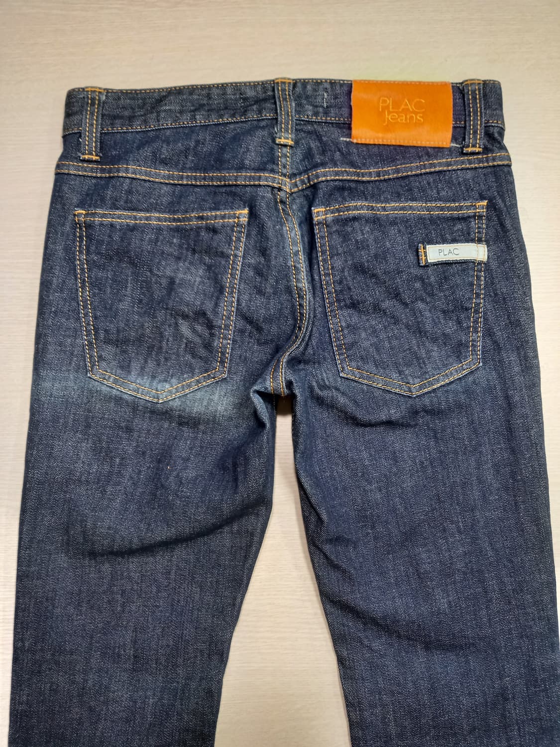 27 PLAC Slender 스판 슬림일자진 진청 27-600 상품이미지4