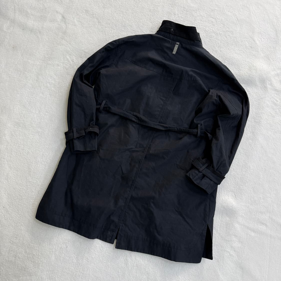 82 잇미샤 여성 블랙 트렌치 코트 0330T 상품이미지2