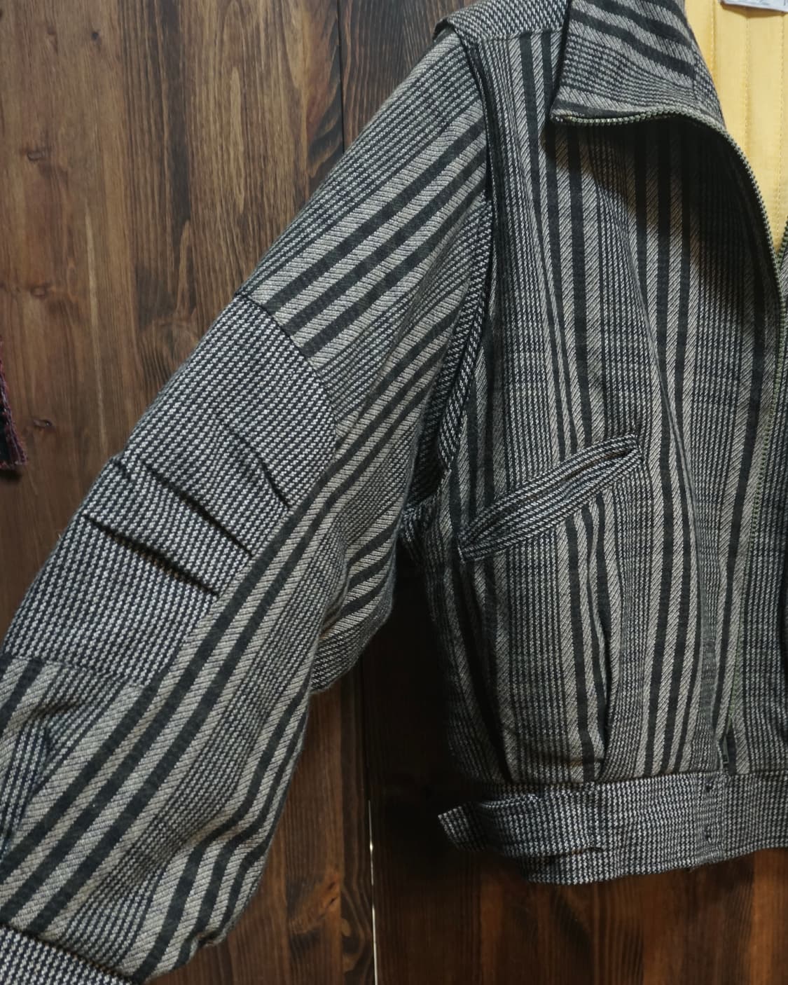 이태리 Andre Ghekiere 헤링본 자켓 상품이미지4