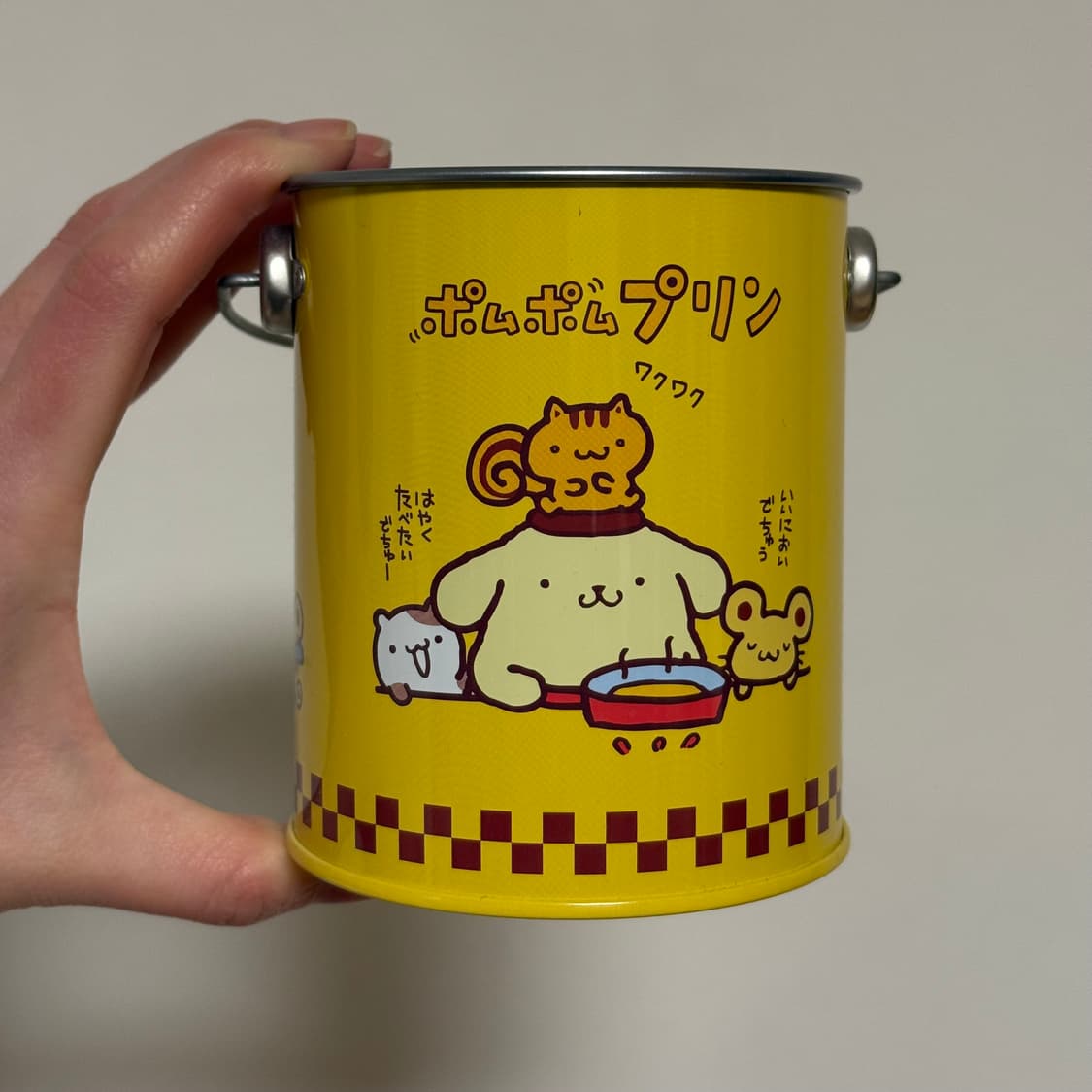 고전산리오 폼폼푸린 원형 틴케이스 상품이미지1