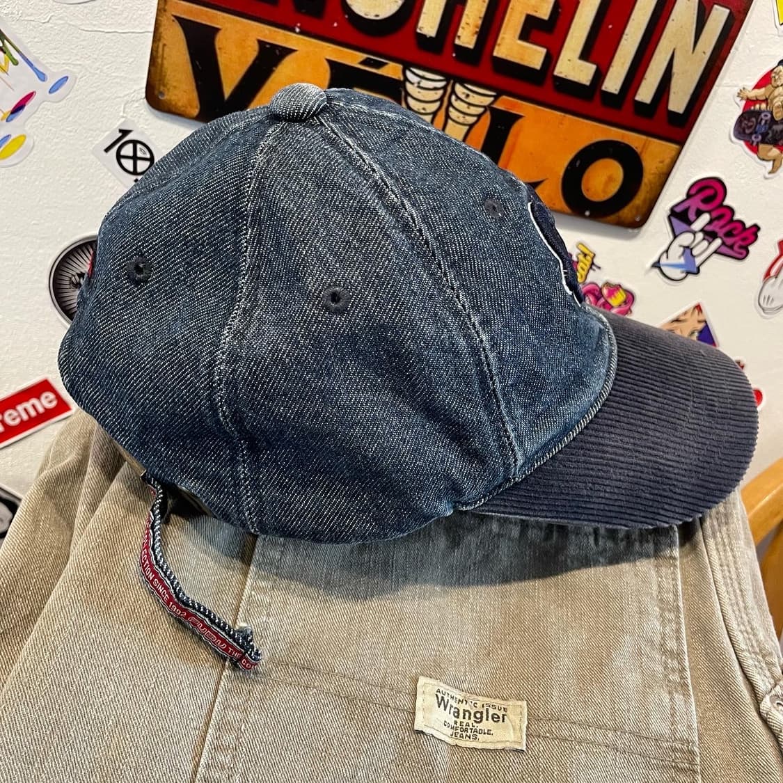 후부 데님 볼캡 상품이미지4