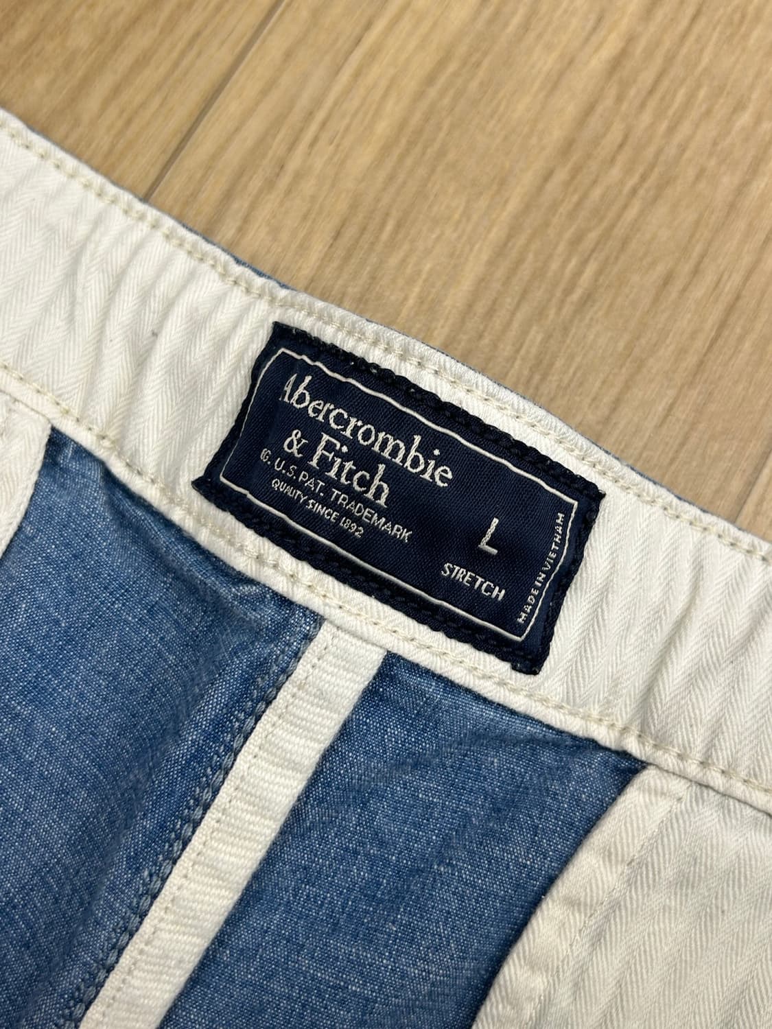 [L] Abercrombie & Fitch 샴브레이 반바지 상품이미지3
