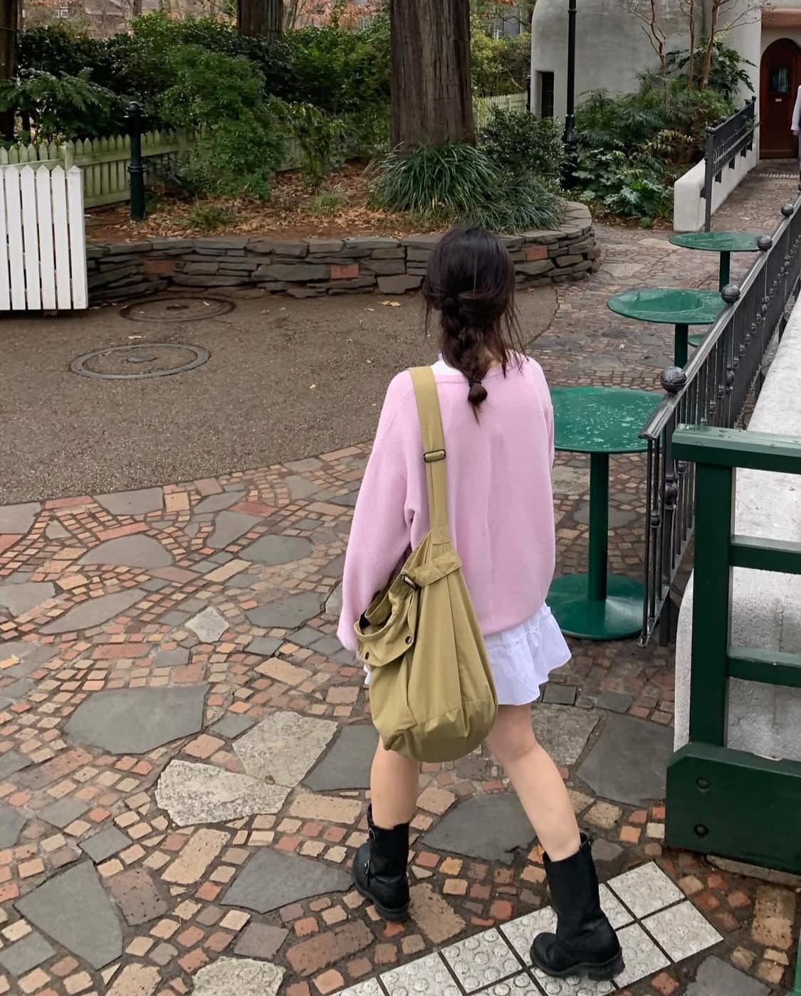 일괄) 쉬이즈큐트 웜피크닉니트 베이비핑크+페어리스커트 상품이미지3