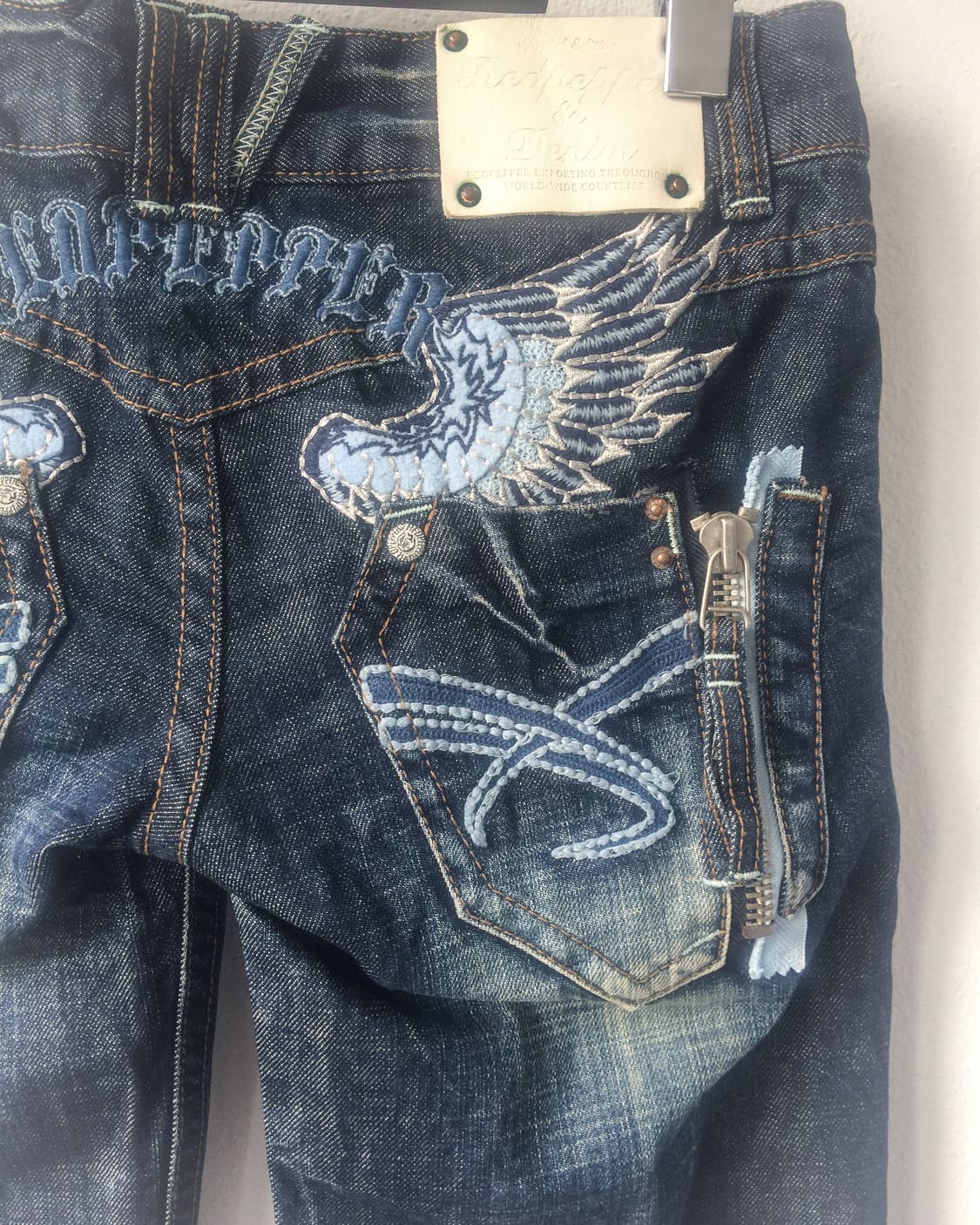 Red pepper denim pants 상품이미지6
