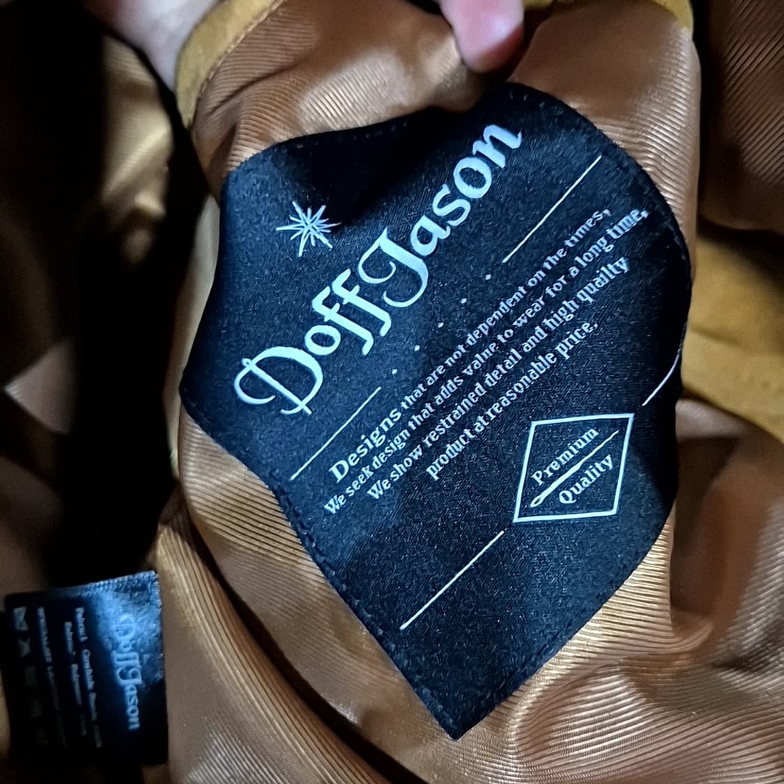 도프제이슨 소가죽 스웨이드 자켓 상품이미지7