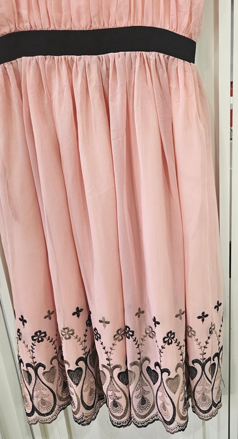 그레이스 클레스(Grace Class) 자수 플레어 원피스 상품이미지6