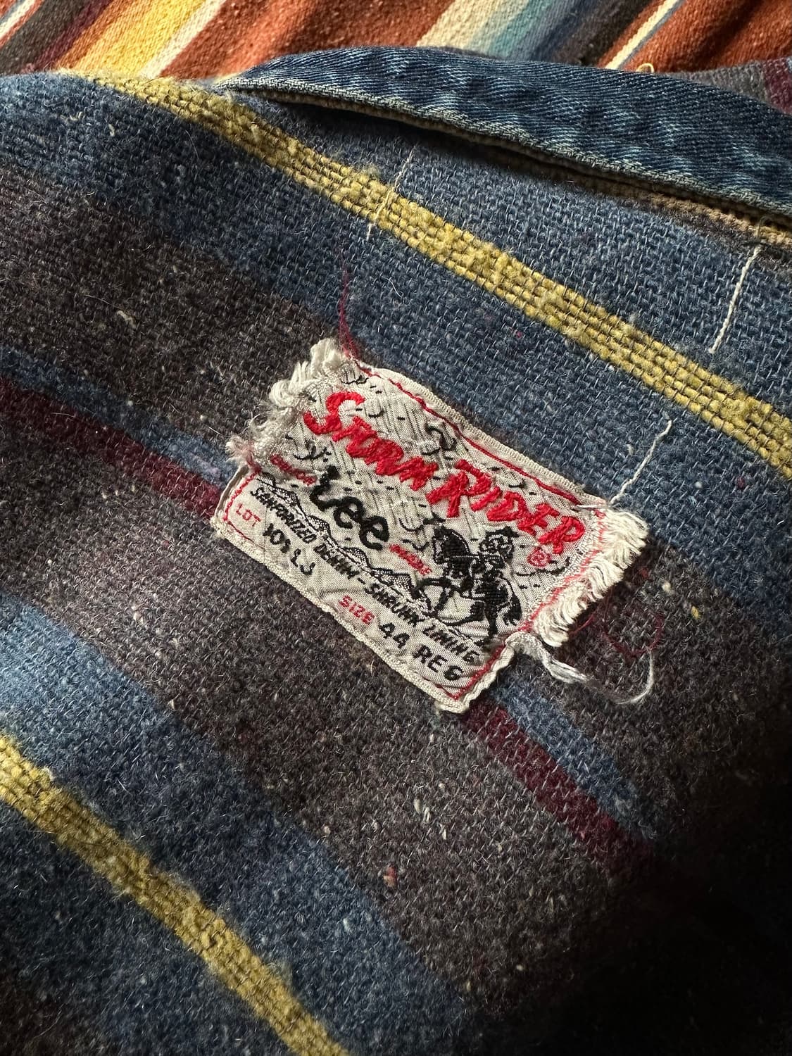 60s LEE 101LJ Storm Rider Denim Jacket 상품이미지5