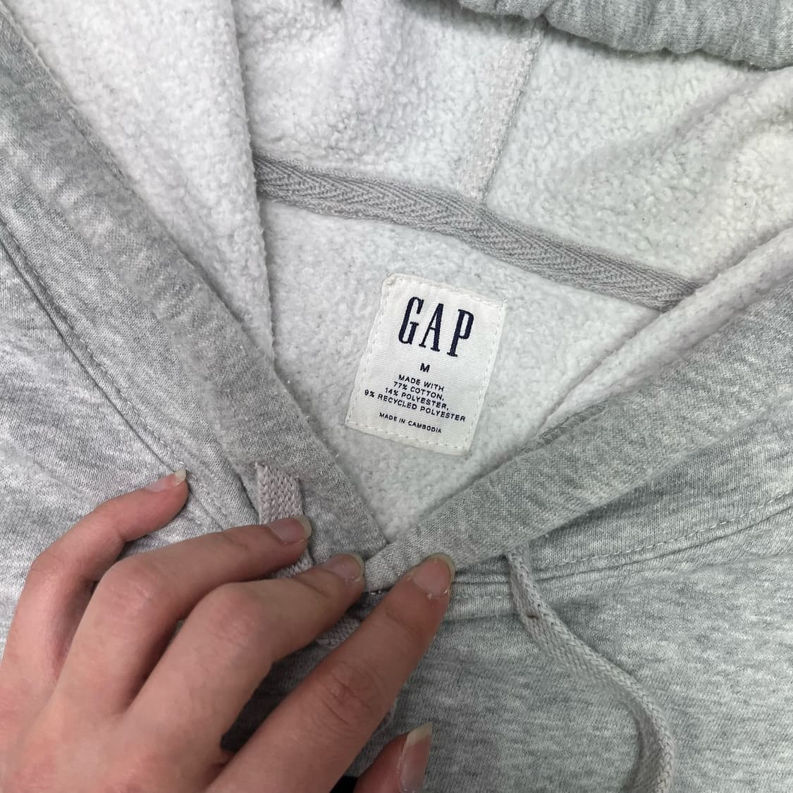 GAP gray hoody 상품이미지6
