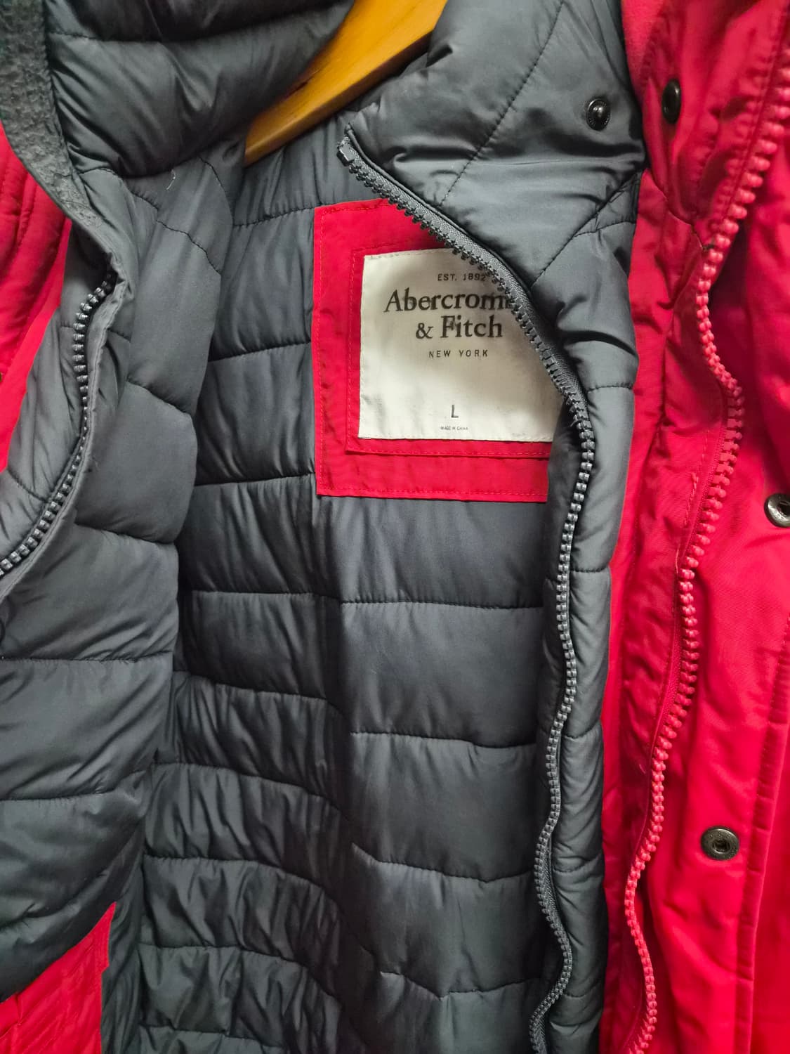L) 아베크롬비 패딩 팝니다 상품이미지5