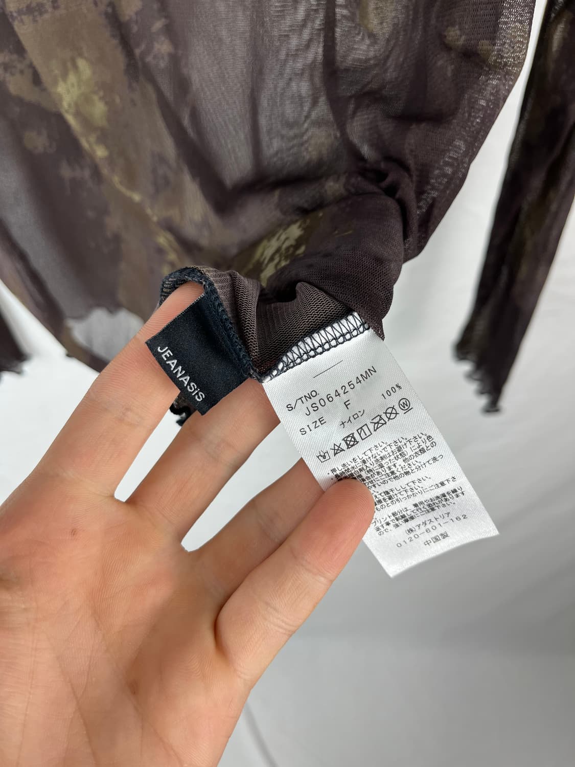 Vintage 시스루 롱슬리브  상품이미지7