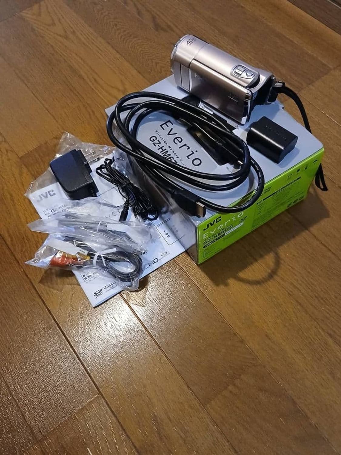 jvc hm670/핑크 골드/카리나 캠코더 상품이미지1