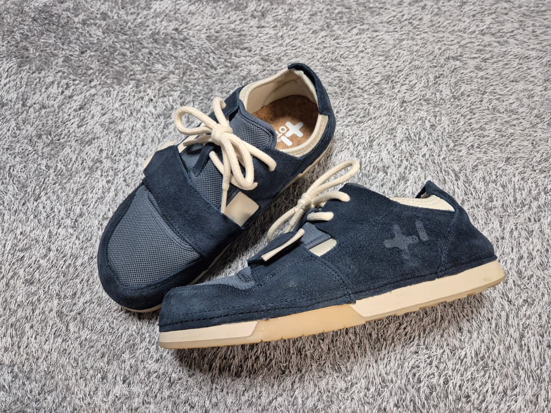 오찌 로우 스웨이드 네이비 270 상품이미지1