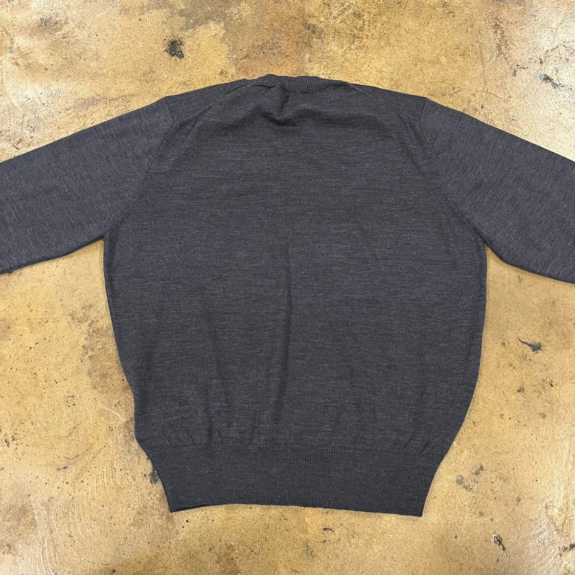 [정품/XL] 아미 스몰 하트 로고 니트 그레이 b19 상품이미지4