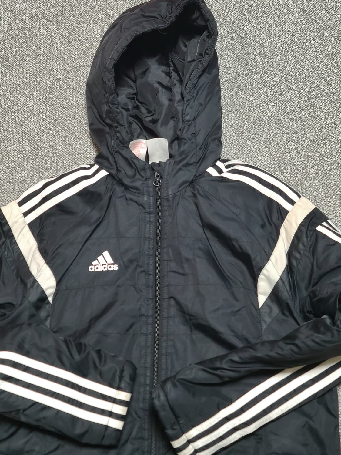 아디다스 콘디14 스타디움 패딩 자켓 유소년 73-155블랙 상품이미지3