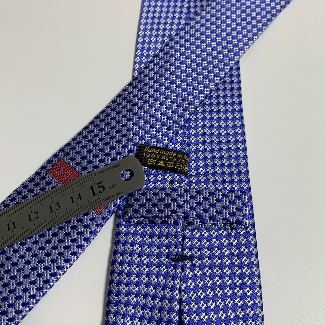 불가리(BVLGARI) 자카드 명품넥타이 100실크 최상급 8cm 상품이미지6