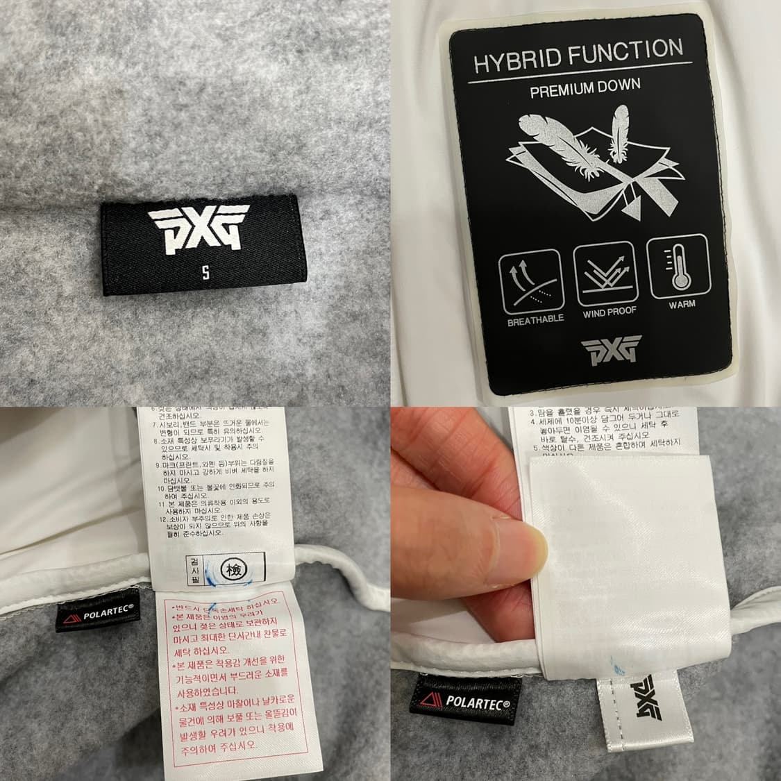 PXG 구스다운 패딩 하이브리드 스윙 자켓 상품이미지7