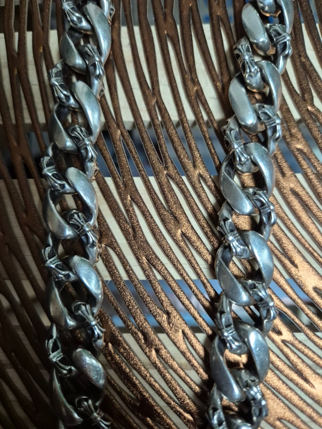 [OS] 크롬하츠 월렛체인 투클립 롱체인 상품이미지7