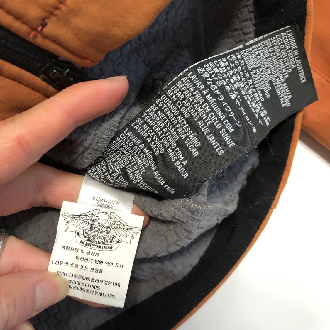 할리데이비슨 소프트쉘 하드에이징 후드자켓  상품이미지9