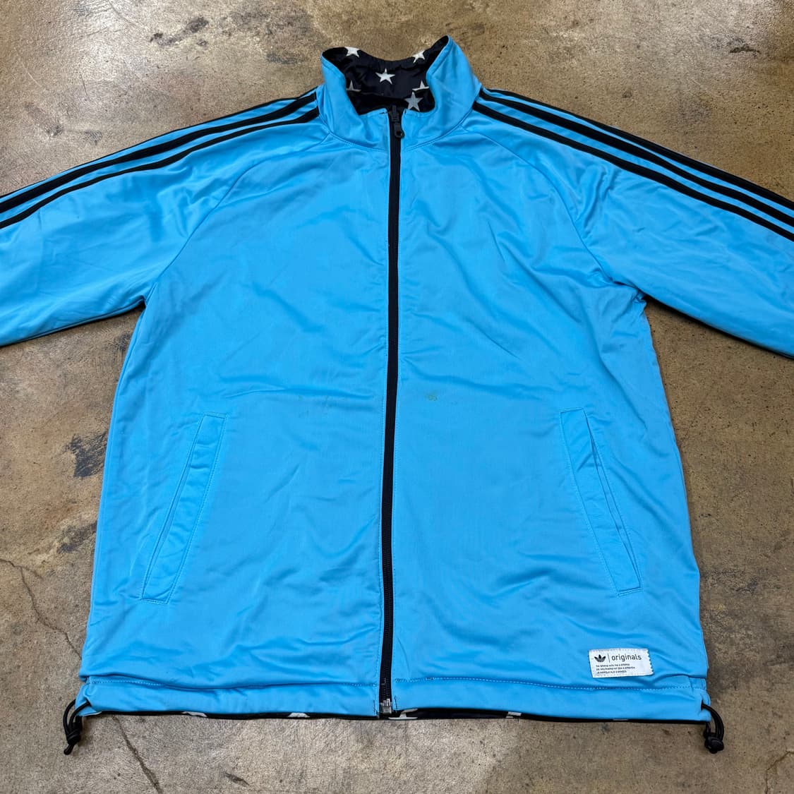 아디다스 양면 리버시블 별 도트 하늘 트랙탑 자켓 105 상품이미지5