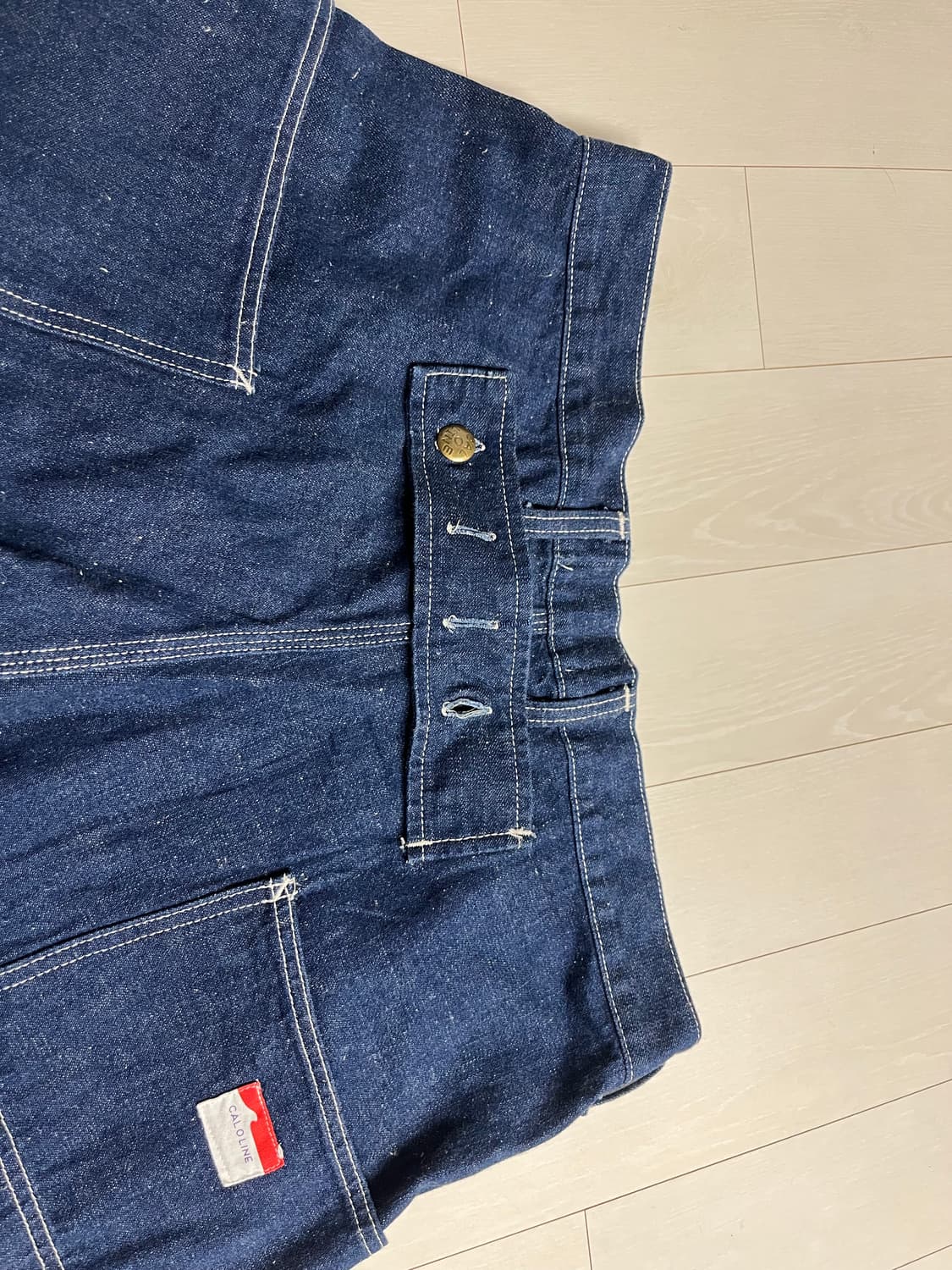 [CAL O LINE] 배럴 페인터 팬츠_블루컬러 (M size) 상품이미지9