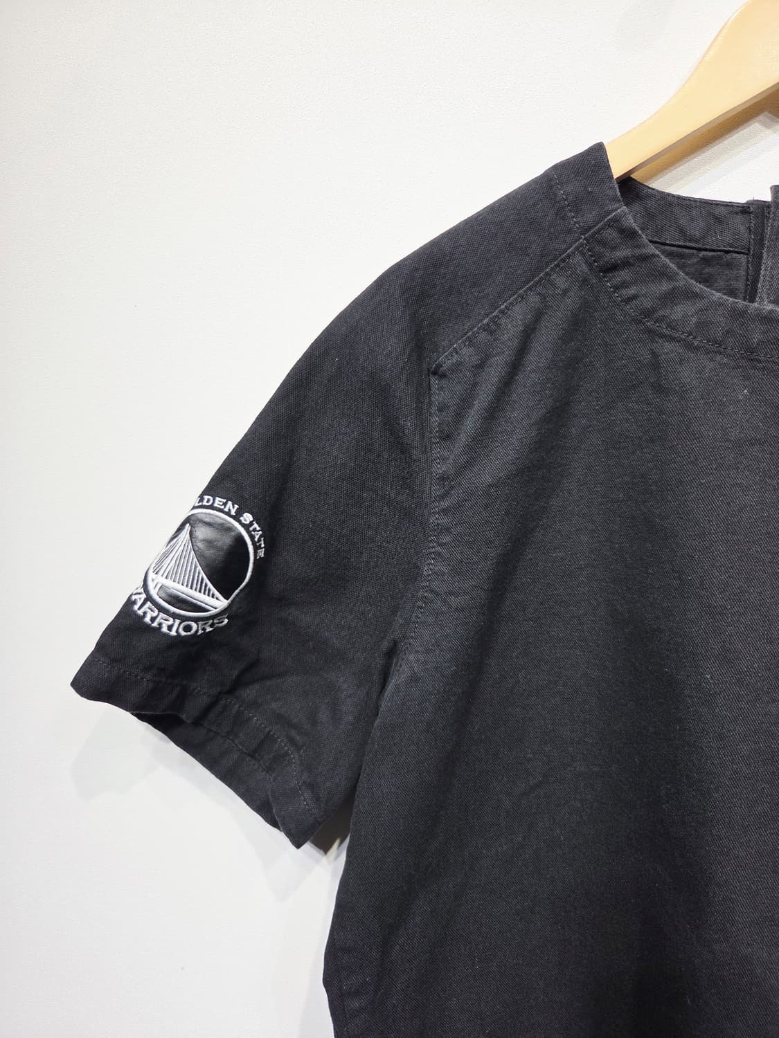 NBA. 남자 골든스테이트 워리어스 반팔 티셔츠 블랙_L 상품이미지2