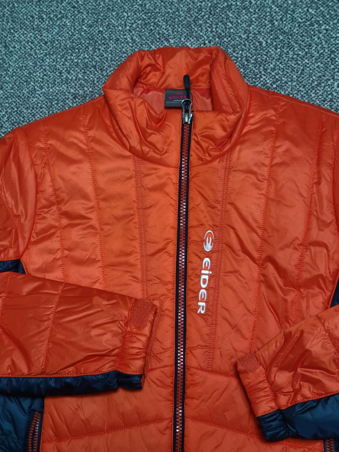 아이더 여성 카루나 경량  폴리  패딩 S 오렌지 상품이미지2