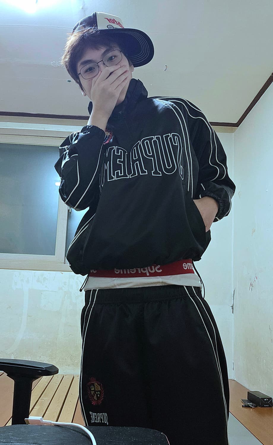 Supreme satin 25ss-Track setup 상의+바지 상품이미지3