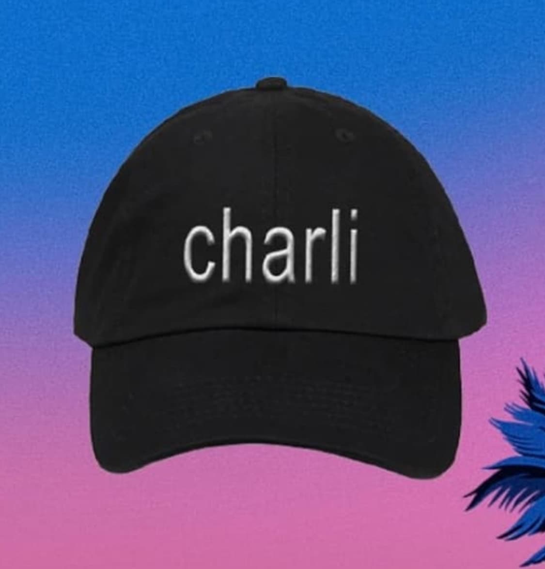 찰리xcx brat 굿즈 모자 볼캡 상품이미지1