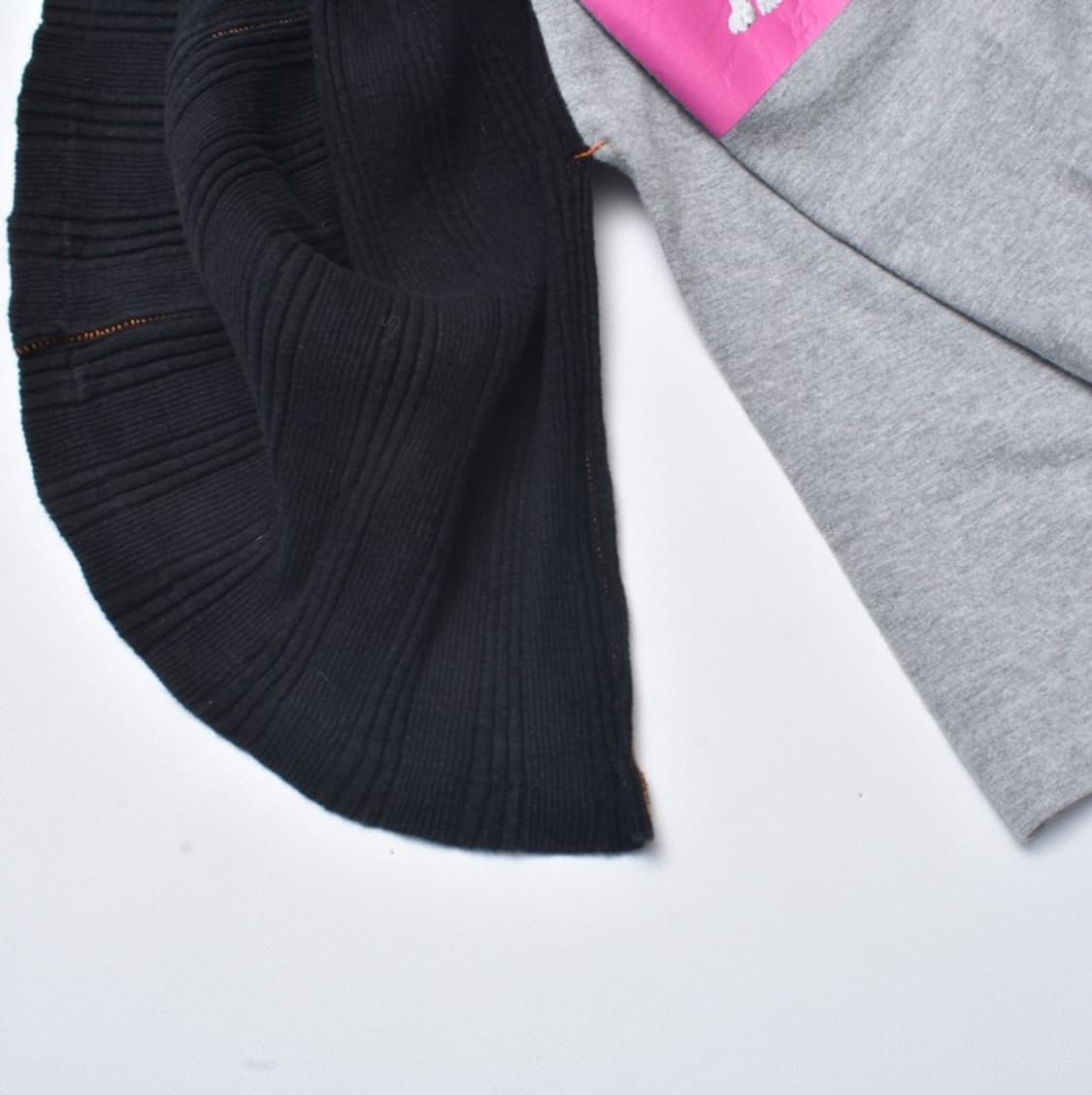 지에다 배색 프린팅 패치 긴팔 롱슬리브 티셔츠 L/S M25042110 상품이미지3