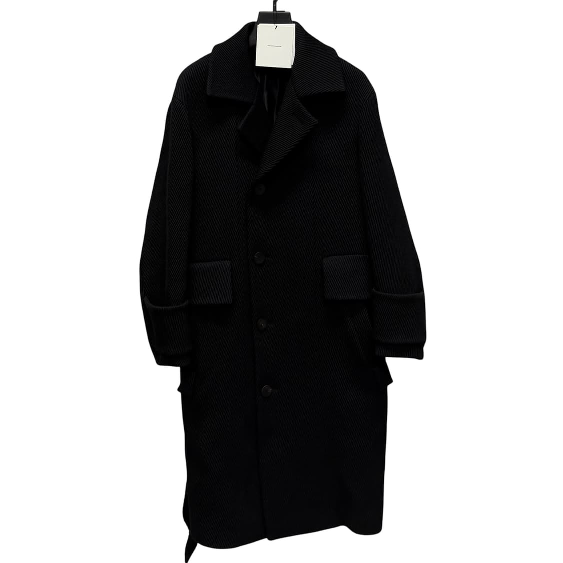 우영미 턴업 벨티드 울 코트 ( 100~105 ) 상품이미지2