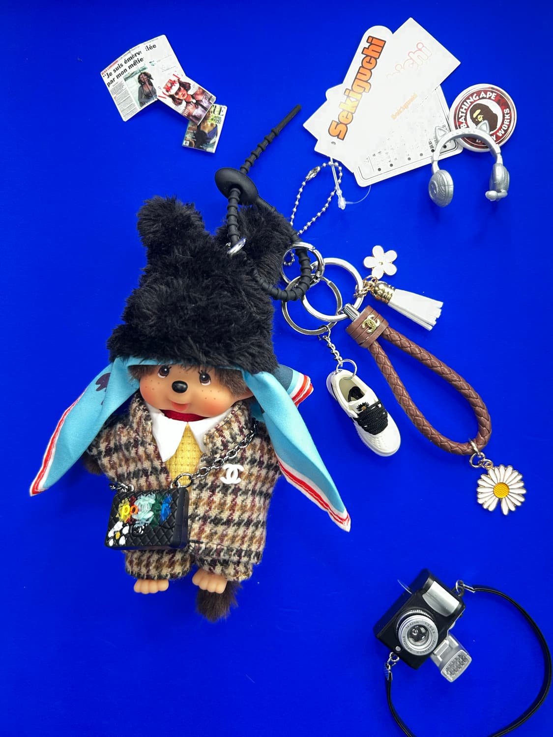 (26)정품몬치치 🤎🧡88즈 GD체크패션 상품이미지1