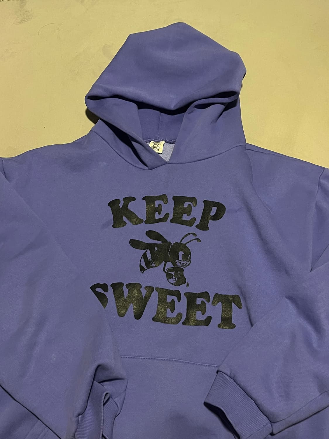 컬렉트 피시스 keep sweet 후드티 퍼플 L 상품이미지3