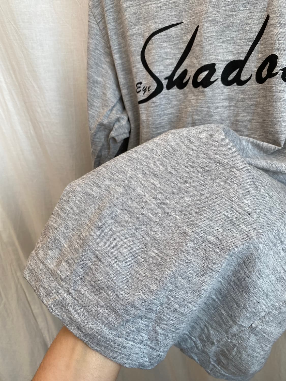 그레이 헨리넥 티셔츠(M/미사용품) 상품이미지8