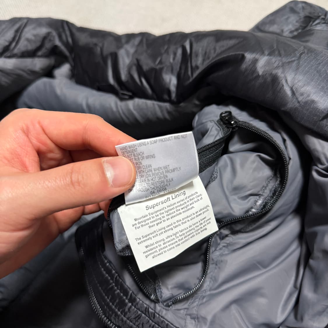 마운틴 이큅먼트 다운 패딩 상품이미지6