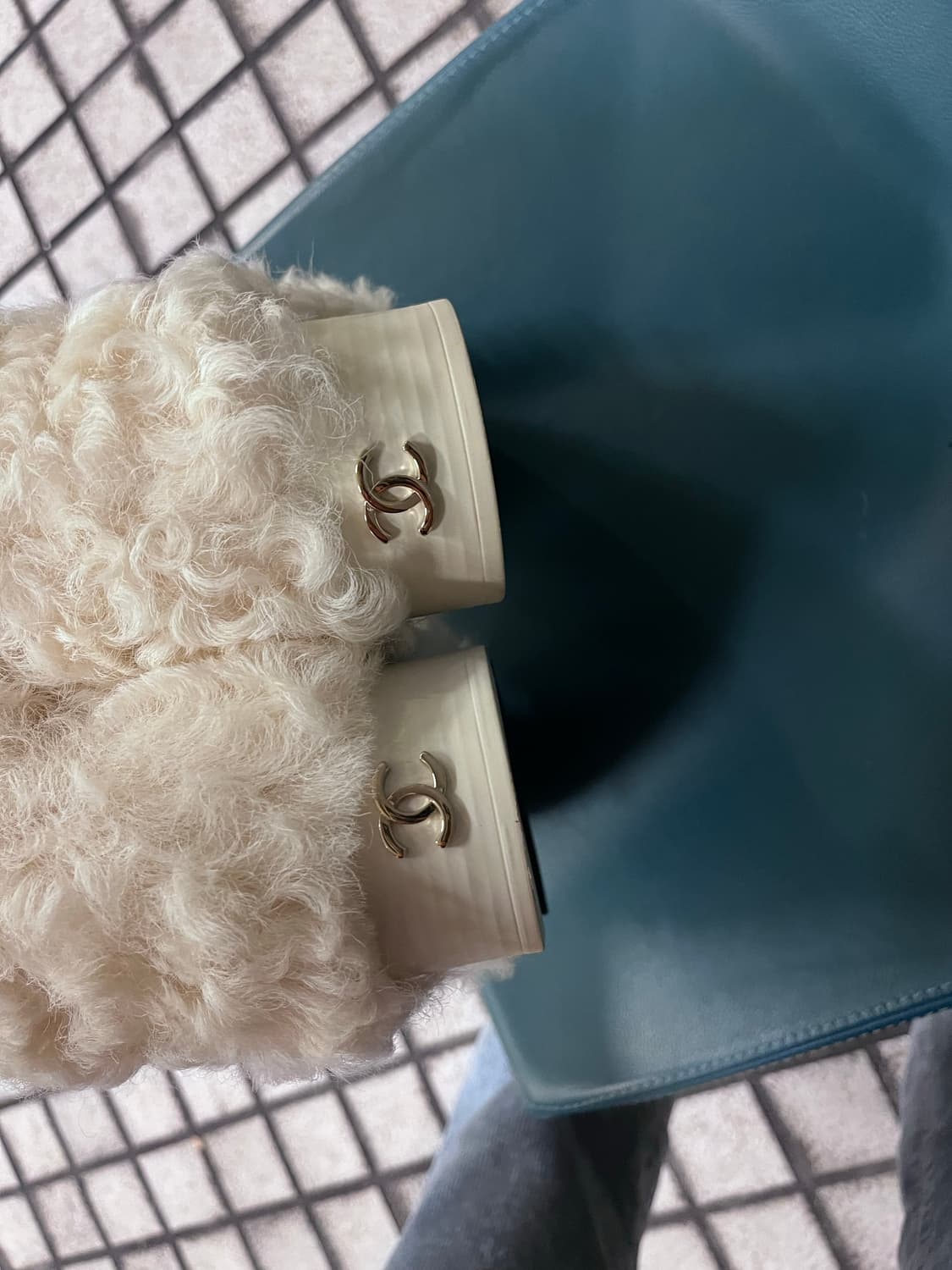 샤넬시어링 부츠 (인간푸들 ) 정품 37반 240  상품이미지6