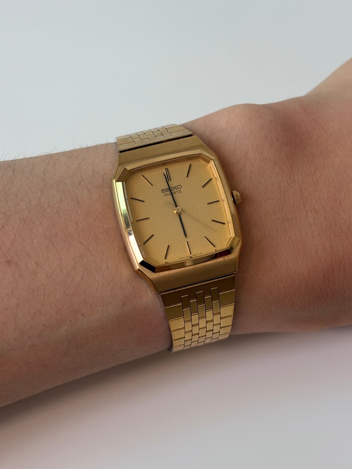 1980s Gold Square Quartz 상품이미지1